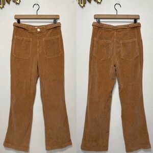 Masscob 70s Corduroy Sailor Patch Pocket Wide Leg Pants